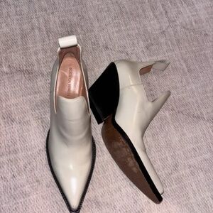 Bottega Veneta White Heeled Boots